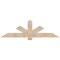 Ekena Millwork Kennewick Smooth Timber Gable Bracket, Douglas Fir, 72"W x 21"H x 1 1/2"D x 5 1/2"F, 7/12 Pitch GBW072X21X0206KEN00SDF - alternate 1